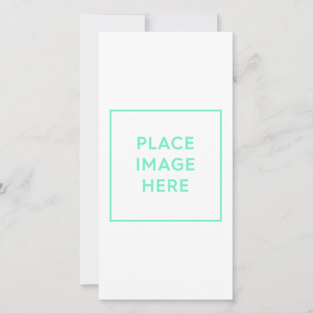 8" x 4" Flat Greeting Card (Front)