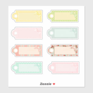 8 x Vintage Rustic Tags Scrapbooking Cards Gifts