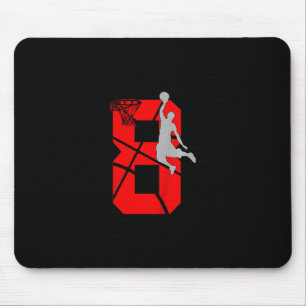 8 Year Old 8th Sketll Birthday Partytheme Boys Gir Mouse Mat