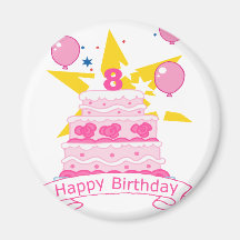 8 Year Old Birthday Cake