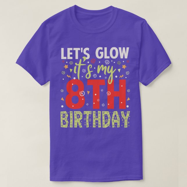 8 year old birthday gift T-Shirt (Design Front)