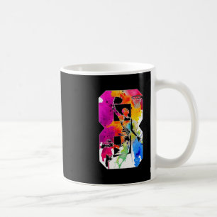 8 Years Number 8 Sketll 8th Birthday Coffee Mug