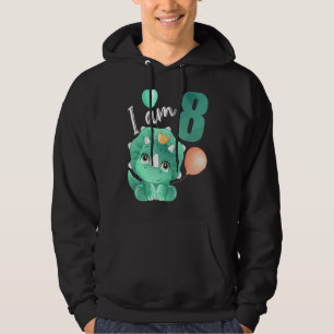 8 Years Old 8 Birthday Outfit Boy Girl Unicorn Hoodie
