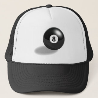 8ball trucker hat