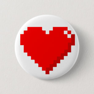 8bit Heart Button