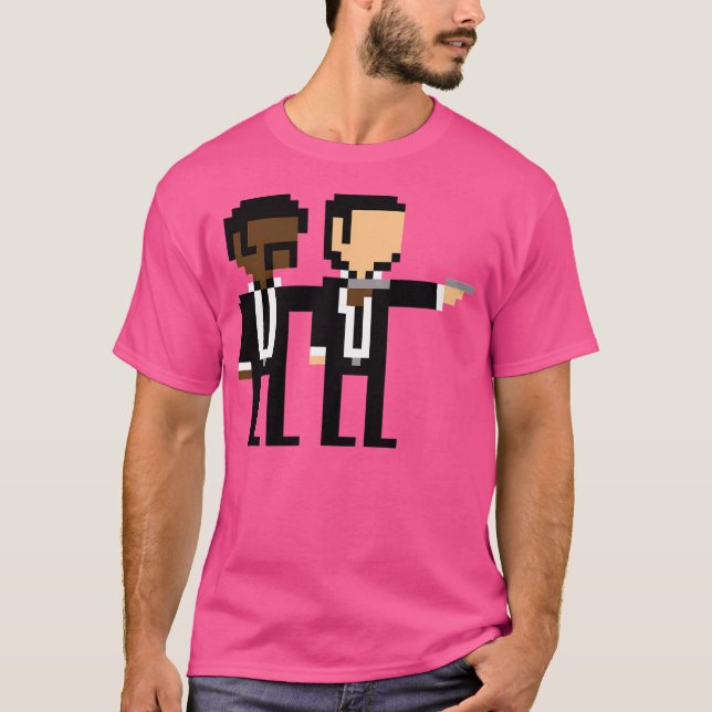 8Bit Pulp Fiction T-Shirt (Front)