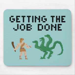 8bits Hercules - Mousepad