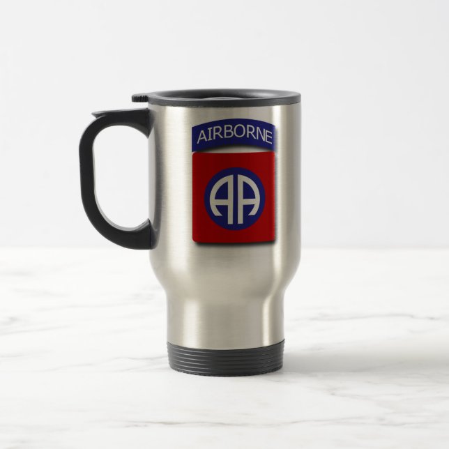 8nd AIRBORNE TRAVEL MUG (Left)