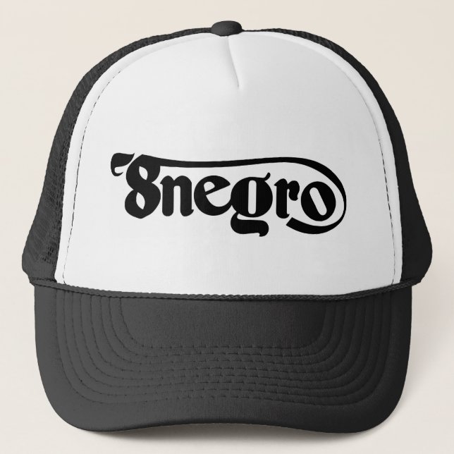 8negro logo trucker hat (Front)