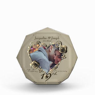 8th,19th Wedding Anniversary  Photo Block