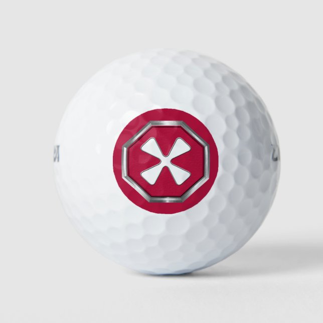 8th Army “Pacific Victors”  Golf Balls (Front)