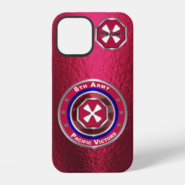 8th Army “Pacific Victors” iPhone Case (Back)