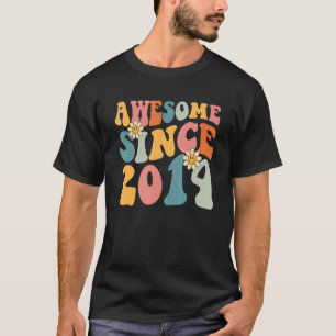 8th Birthday Awesome Since 2014 8 Years Old Boy G T-Shirt