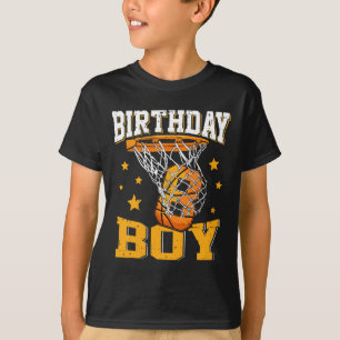 8th Birthday Bysketbyll Boy 8 Year Old Bysketbyll T-Shirt