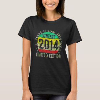 8th Birthday Funny  Vintage 2014 Limited Edition T-Shirt