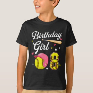 8th Birthday Girl Softll Eighth Bday 8 Yrs Eight Y T-Shirt