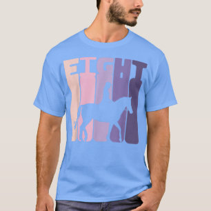 8th Birthday Horse Rider Girl Horse Fan 8 Years Gi T-Shirt