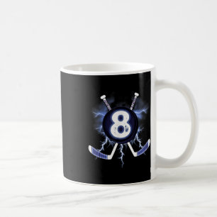 8th Birthday - Ice Hockey 8 Years Old Gift Coffee Mug