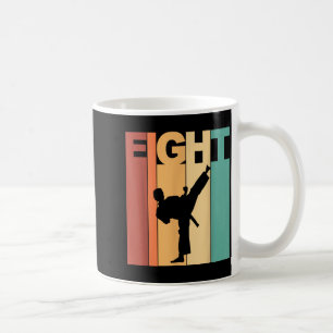 8th Birthday Karate Taekwondo Theme 8 Year Old Coffee Mug