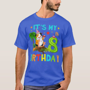 8th Birthday s Guinea Pig Birthday 8 Year Old T-Shirt