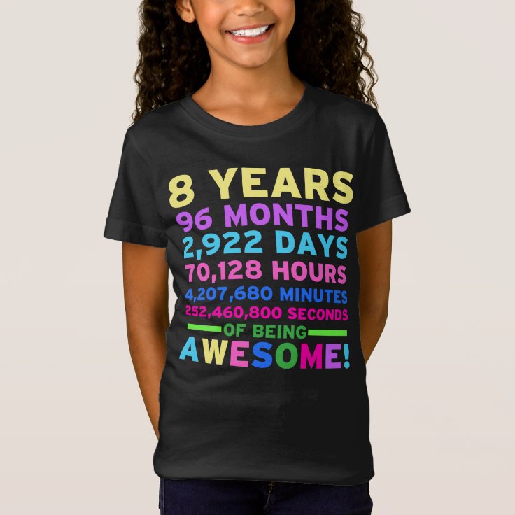 8th birthday shirt boy Clearance