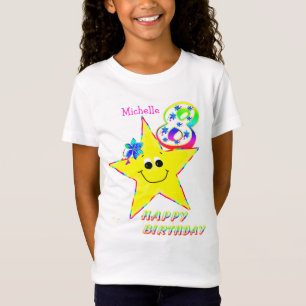 8th Birthday Stars Shirt