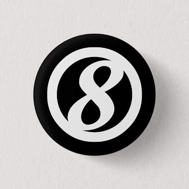 8th Circle Button (Front)