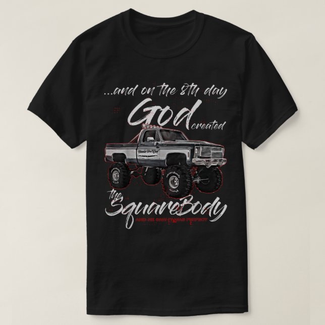 8th God,Jimmy,Squarebody Truck,Suburban,Blazer,Sil T-Shirt (Design Front)