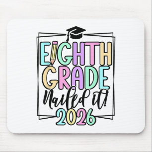 8th Grade 2026 Middle School Graduation Mouse Mat