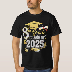 8th Grade Class Of 2025 Graduate Graduation T-Shirt