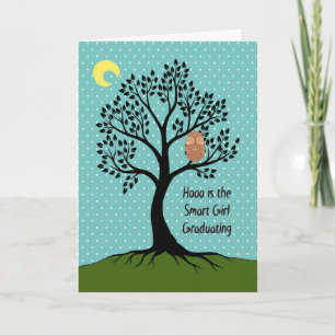 8th Grade Graduation Card for Smart Girl