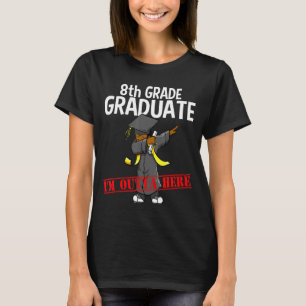 8th Grade Graduation Dabbing Boy Party Idea T-Shirt