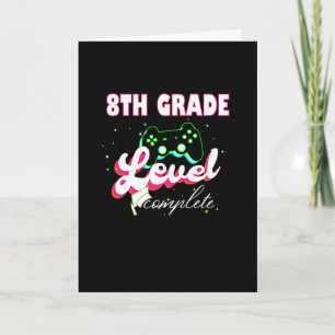 8th Grade Graduation Gamer Graduation Card