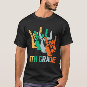 8Th Grade Is My Jam Vintage 80S Boombox Teacher St T-Shirt