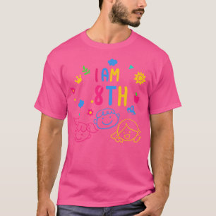 8th grade Kids Birthday Childrens day for boys and T-Shirt