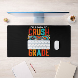 8th Grade Level Unlocked Game On Back To School  Desk Mat