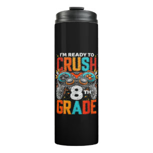 8th Grade Level Unlocked Game On Back To School  Thermal Tumbler