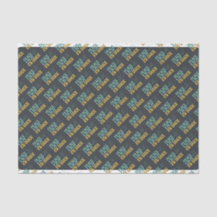 8th Grade School Peace Out Graduation Tissue Paper