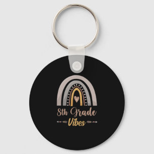 8th Grade Vibe Eighth Grade Back to School Key Ring