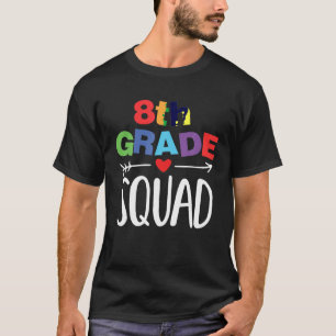 8th Grade Vibes Tie Dye Back To School Students Te T-Shirt