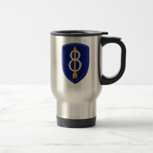 8th Inf Div Infantry vets veterans Germany Travel Mug
