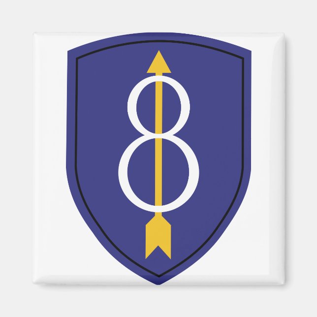 8th Infantry Division Magnet (Front)