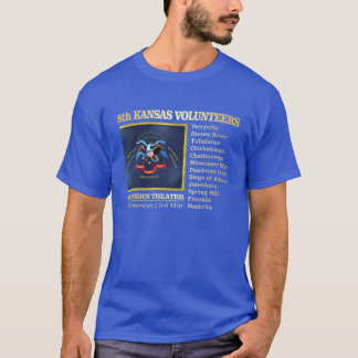 8th Kansas Volunteer Infantry BH2 Oversized T-Shirt