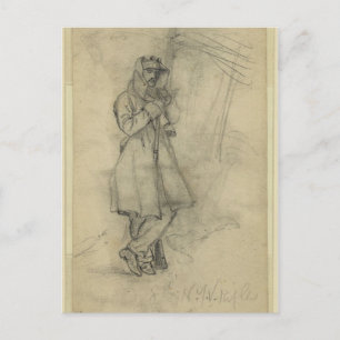 8th NY German Rifles Postcard