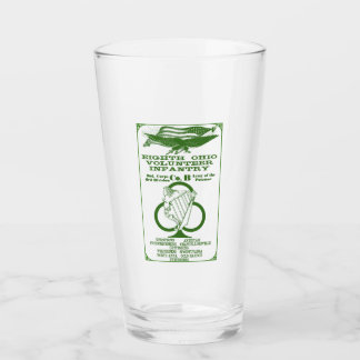 8th Ohio beer glass