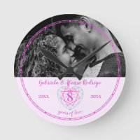 8th tourmaline Wedding Anniversary heart gem Round