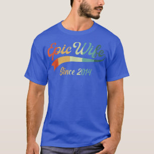 8th Wedding Aniversary gift For Her Epic Wife Sin T-Shirt