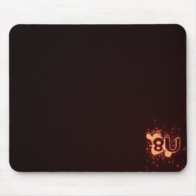 8U Mousepad: Style 3 Mouse Mat (Front)