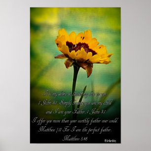 8x10 Bible Verse Poster