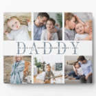 8x10 "Daddy" Fathers Day Kids Photo Collage